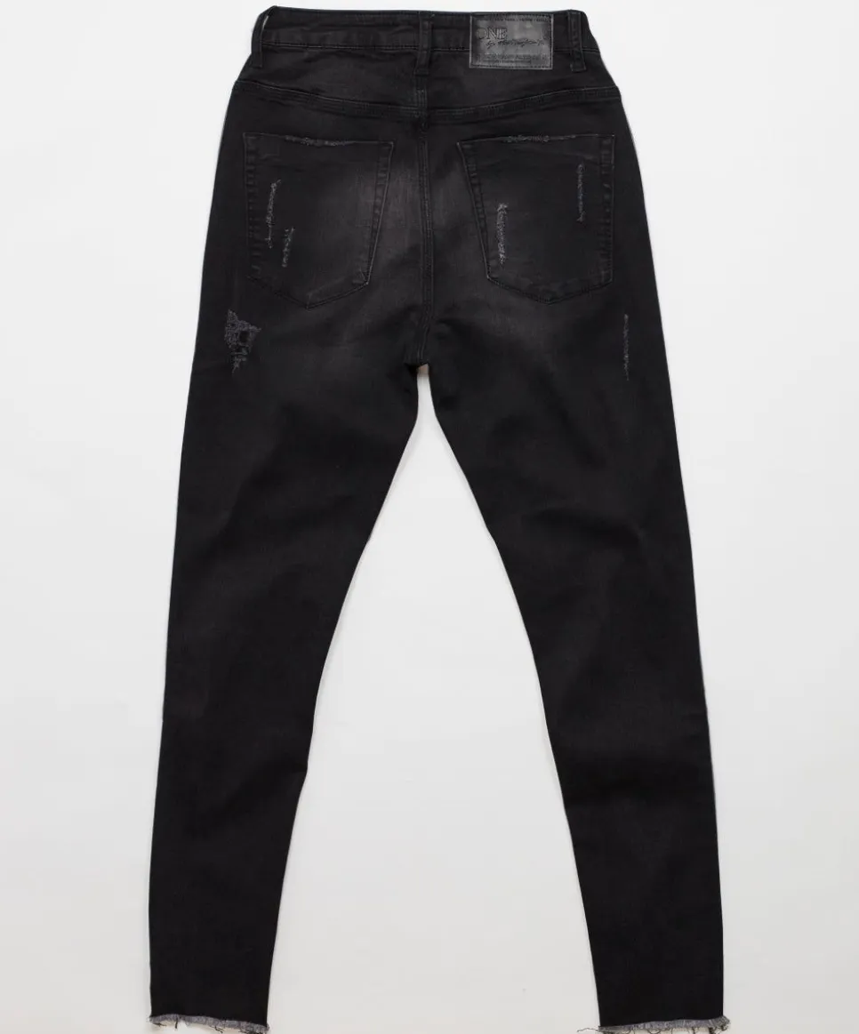 Denim Jeans|ONE TEASPOON Jett Black Freebirds Ii