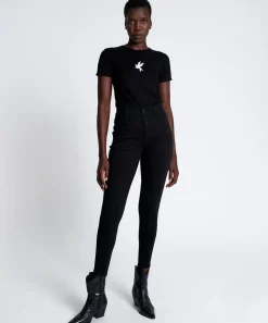 Denim Jeans|ONE TEASPOON Jett Black Preachers High Waist Skinny Jeans