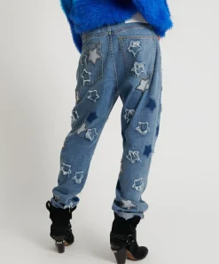 Denim Jeans|ONE TEASPOON Johnny Blue Star Saints Boyfriend Jeans