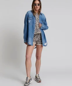 Bottoms|ONE TEASPOON Jungle Animal New Mexico Shorts