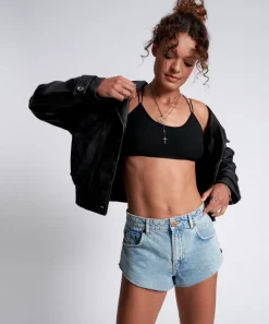 Denim Shorts|ONE TEASPOON Kansas Acid The One Fitted Cheeky Denim Shorts