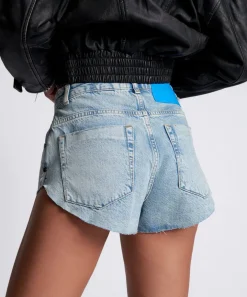Denim Shorts|ONE TEASPOON Kansas Acid The One Fitted Cheeky Denim Shorts