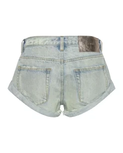 Denim Shorts|ONE TEASPOON Kansas Blue Bandit Low Waist Denim Shorts