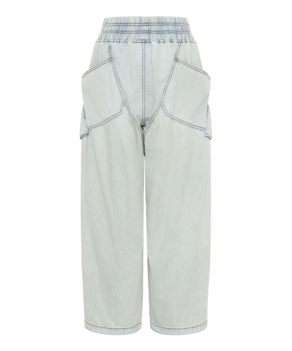 Denim Jeans|ONE TEASPOON Kansas Blue Denim Parachute Pants