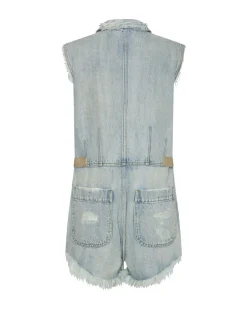Denim Jumpsuits|ONE TEASPOON Kansas Blue Palisades Overall