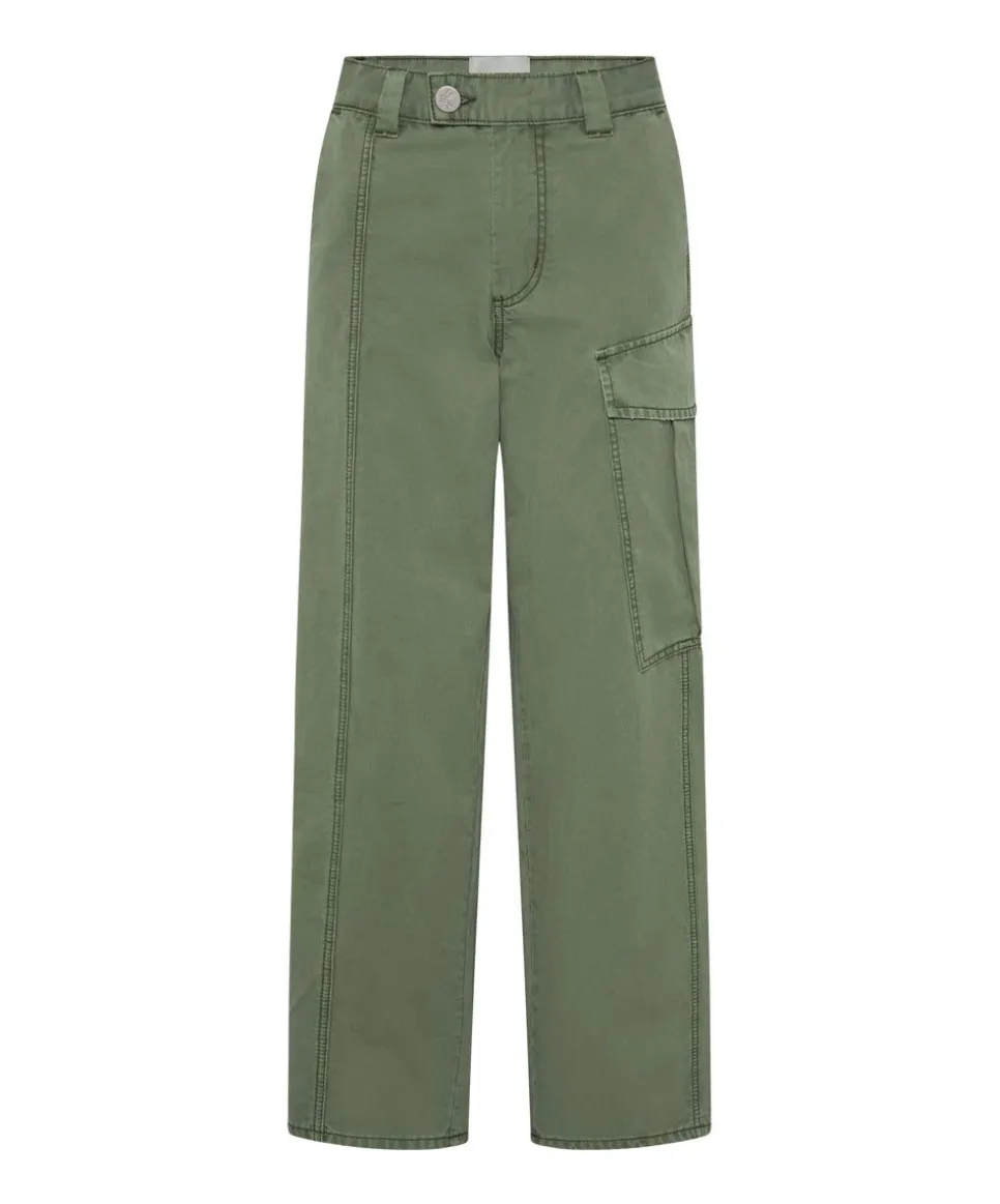 Denim Jeans|ONE TEASPOON Khaki New Fiction Wide Leg Cargo Jeans