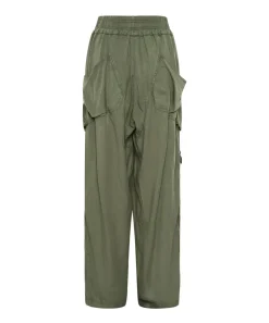 Bottoms|ONE TEASPOON Khaki Tencel Parachute Pants