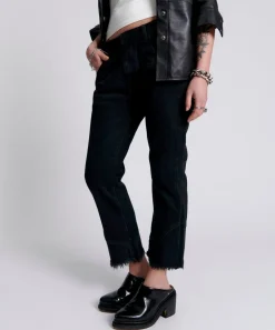 Denim Jeans|ONE TEASPOON Kicks Mid Waist Kick Flare Jeans