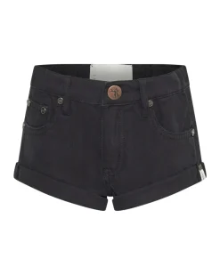 Clothing|ONE TEASPOON Kids Black Punk Bandits High Waist Denim Shorts