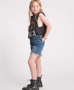 Clothing|ONE TEASPOON Kids Dirty Indigo 2020 Mini High Waist Denim Skirt