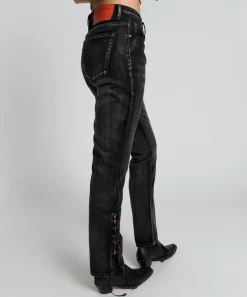 Denim Jeans|ONE TEASPOON Laced Awesome Baggies High Waist Straight Leg Jeans