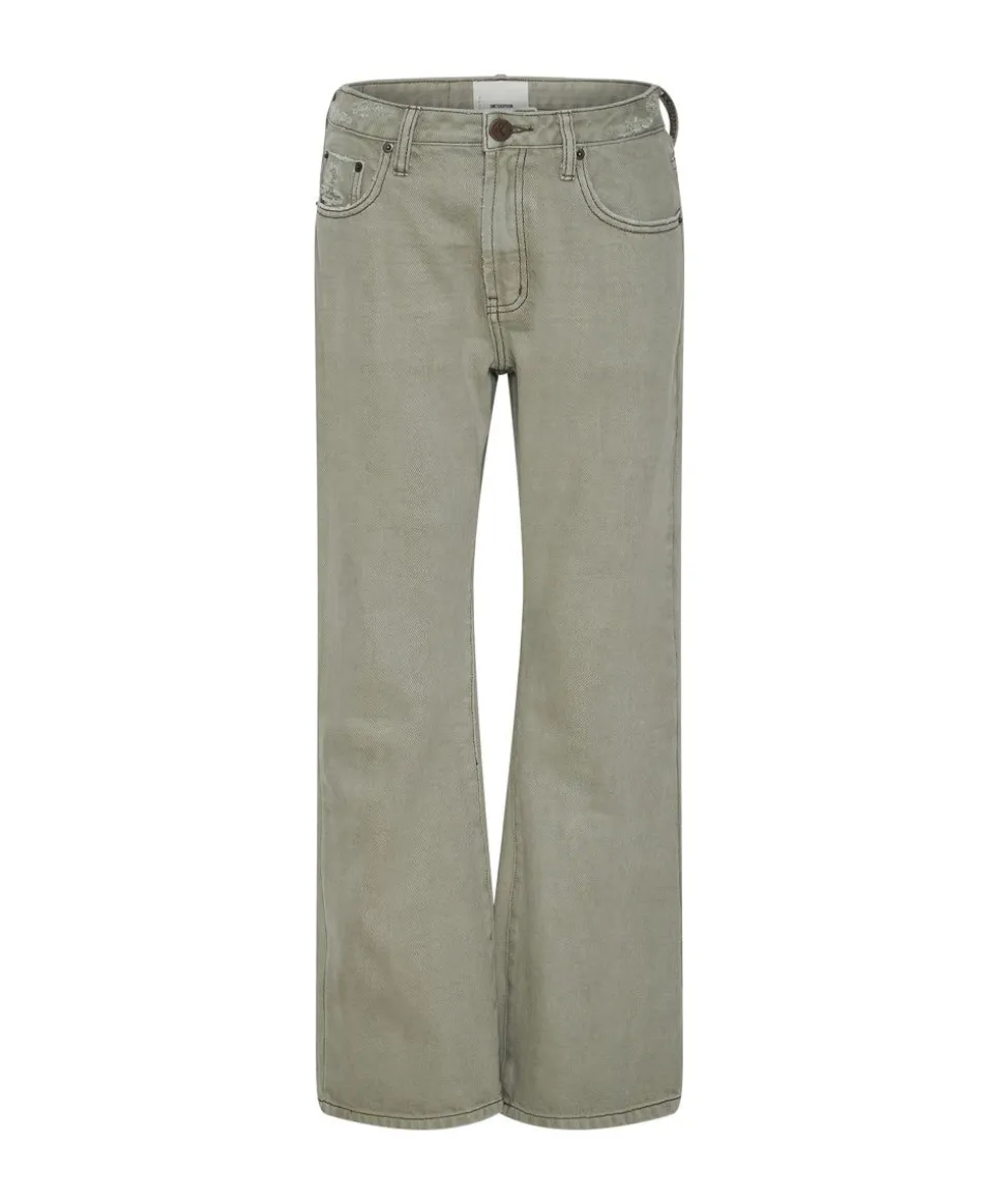 Denim Jeans|ONE TEASPOON Le Loop Super Khaki High Waist Charlie Flares
