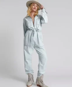 Denim Jumpsuits|ONE TEASPOON Le Surf Claudia Overall