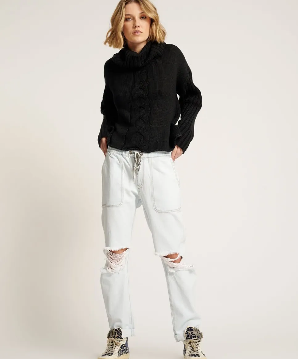 Denim Jeans|ONE TEASPOON Le Surf Shabbies Drawstring Boyfriend Jeans