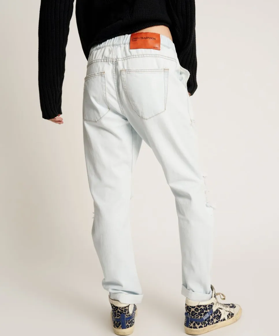 Denim Jeans|ONE TEASPOON Le Surf Shabbies Drawstring Boyfriend Jeans