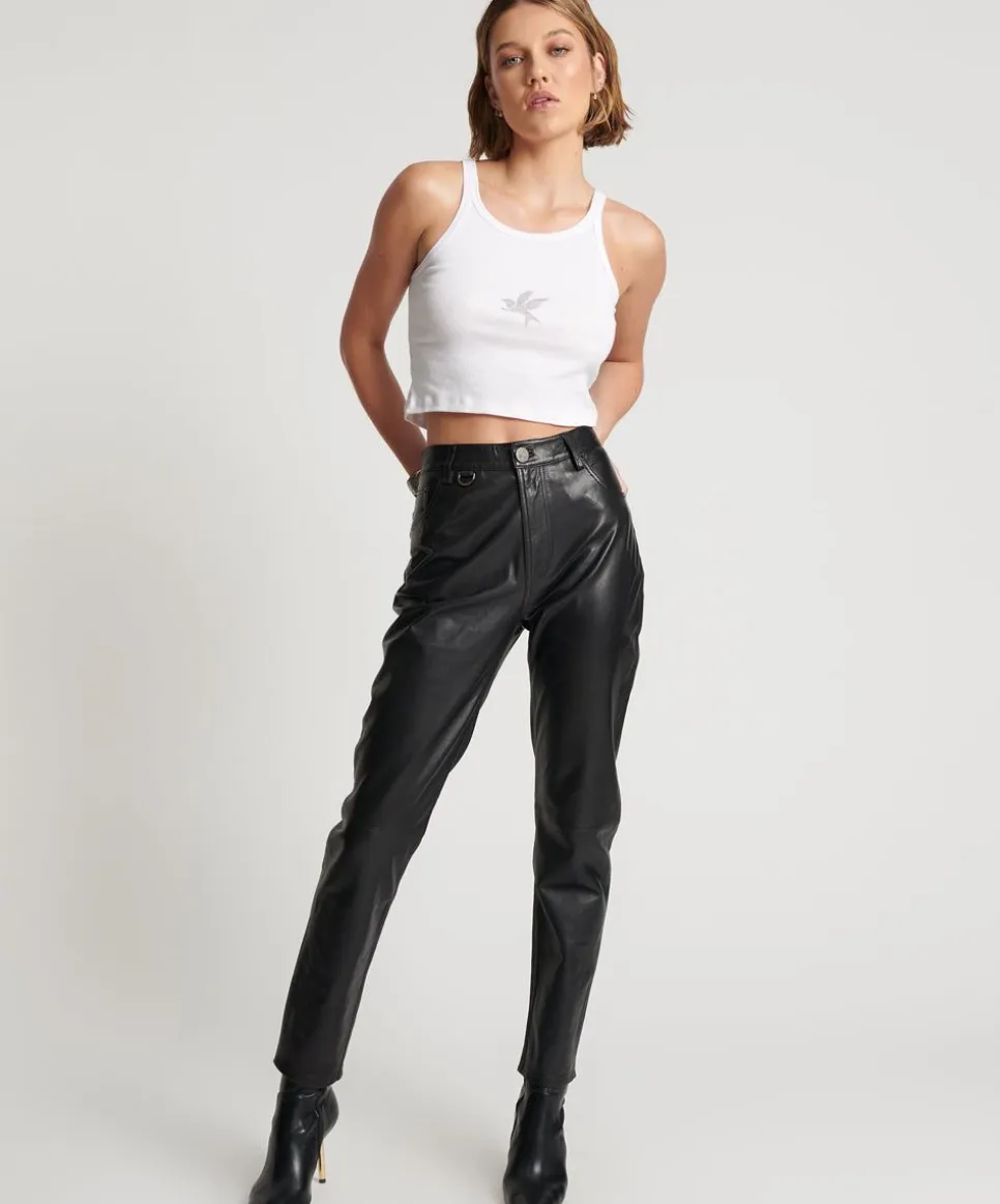 Bottoms|ONE TEASPOON Leather Legend Pants