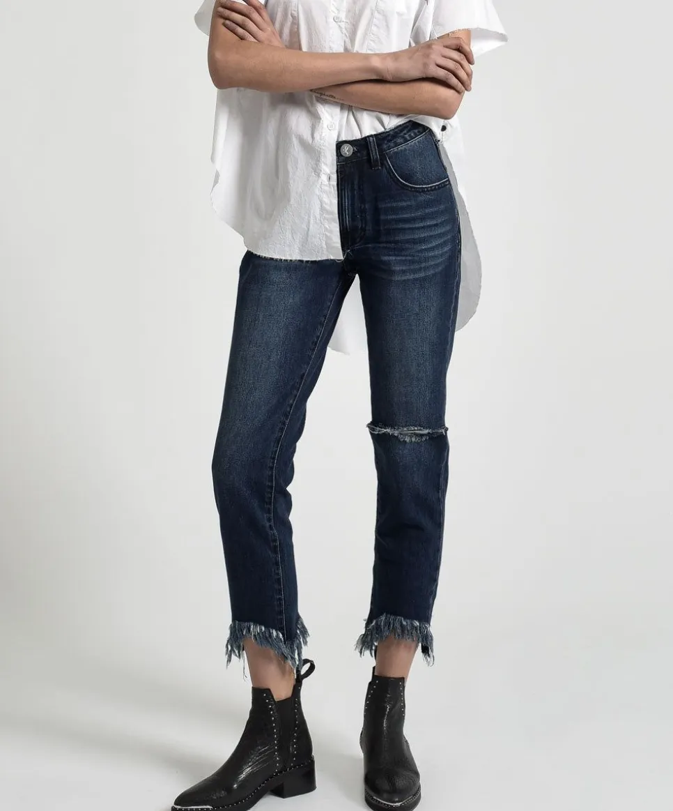 Denim Jeans|ONE TEASPOON Lone Star Awesome Baggies High Waist Straight Leg Jeans