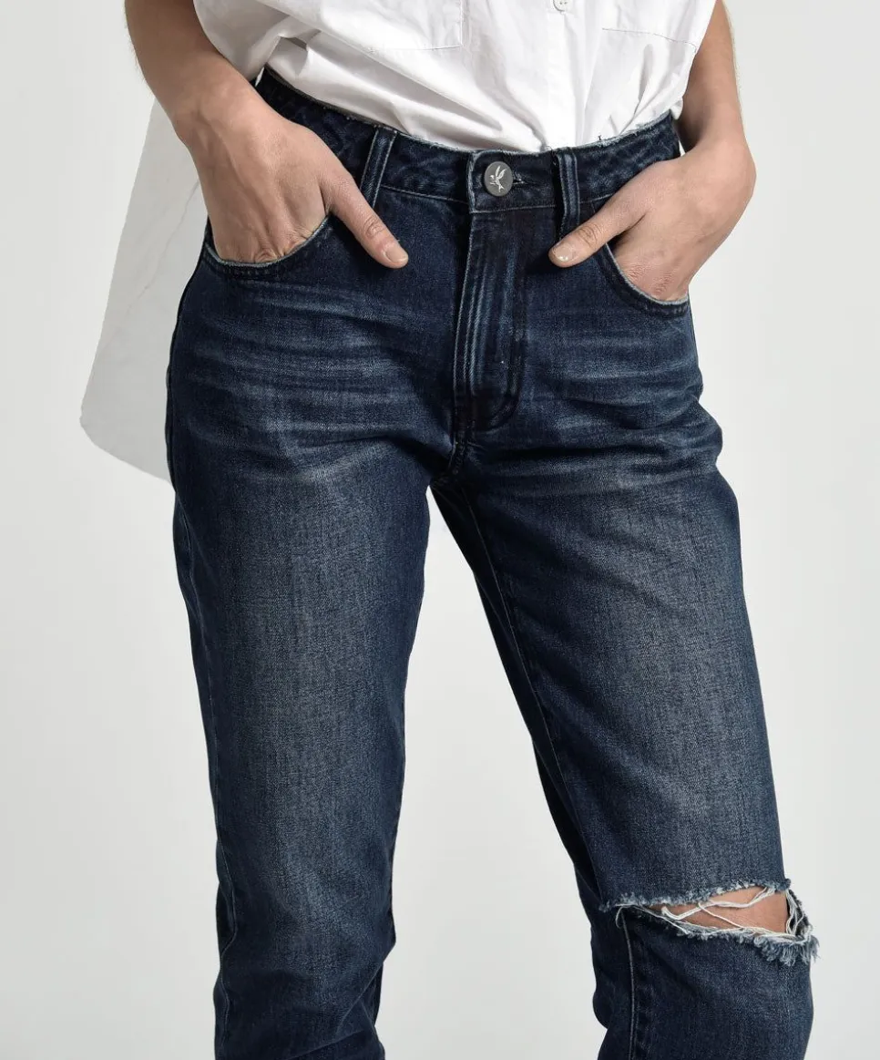 Denim Jeans|ONE TEASPOON Lone Star Awesome Baggies High Waist Straight Leg Jeans