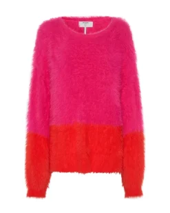 Knitwear|ONE TEASPOON Lost Signal Colour Block Sweater