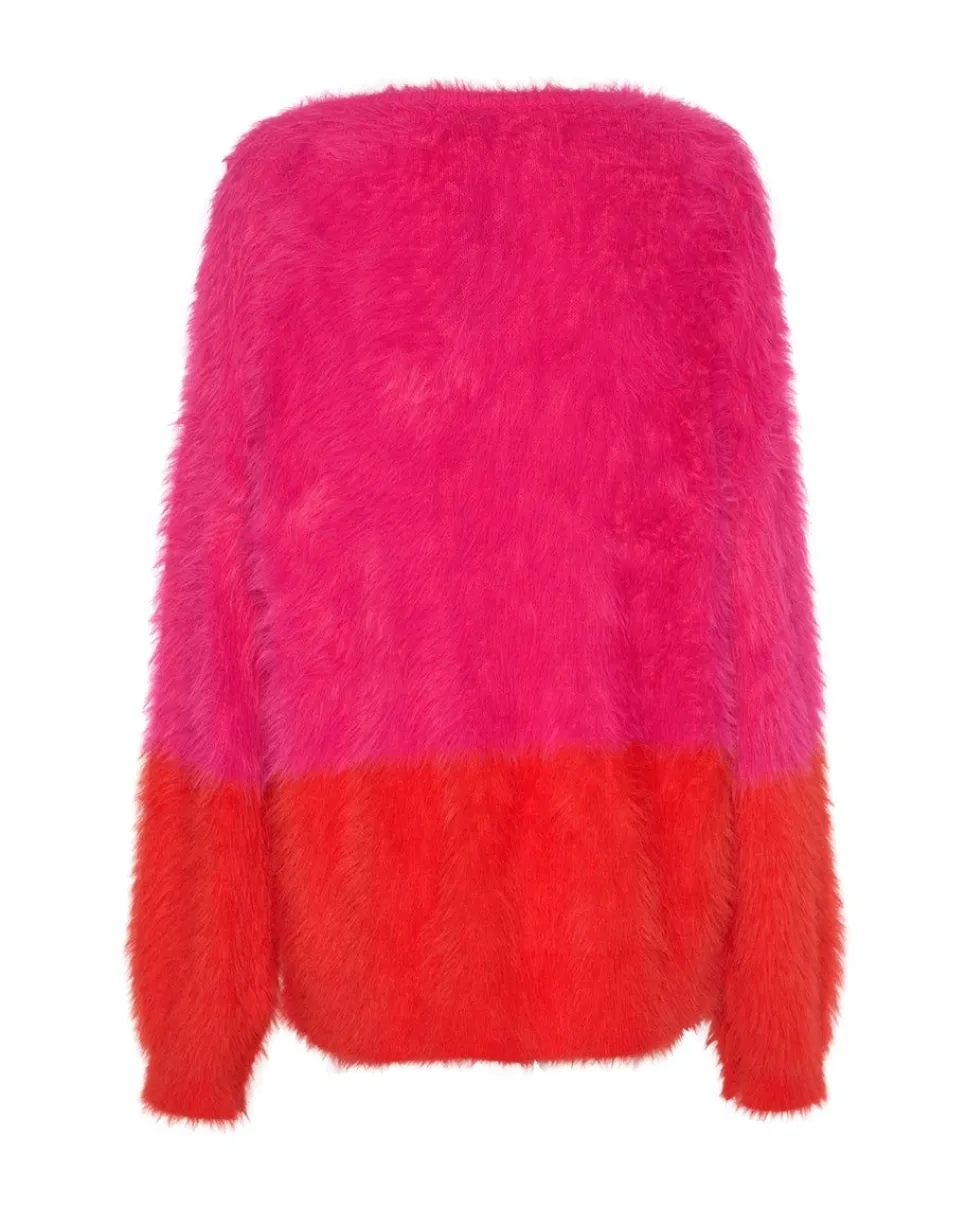 Knitwear|ONE TEASPOON Lost Signal Colour Block Sweater