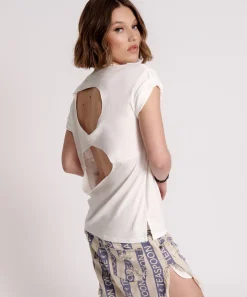 Basic Tees|ONE TEASPOON Lucky 8 Fine Rib Boyfriend Tee