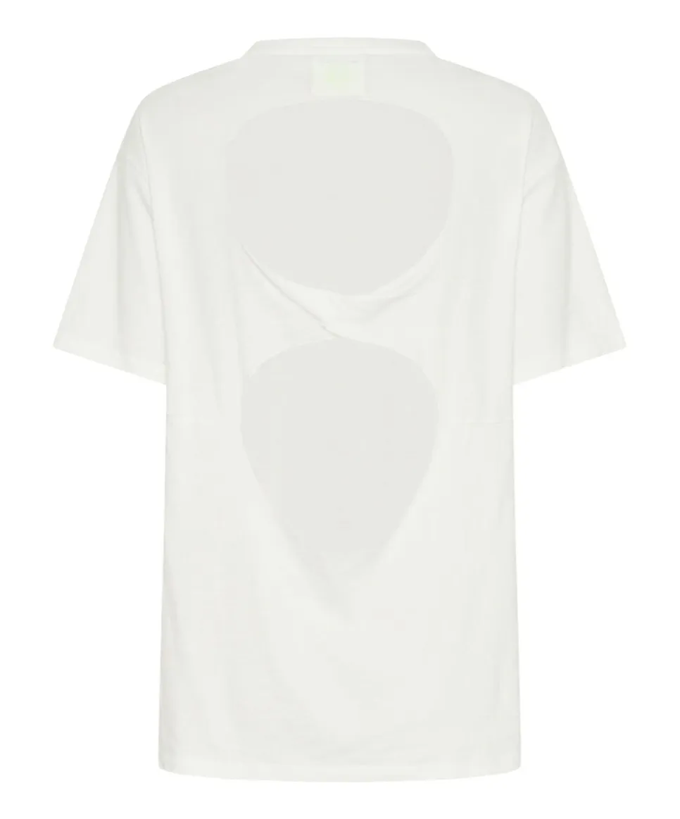 Basic Tees|ONE TEASPOON Lucky 8 Fine Rib Boyfriend Tee
