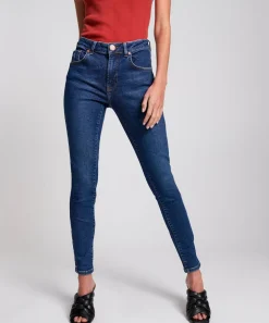 Denim Jeans|ONE TEASPOON Manhattan Blue High Waist Freebrids Ii