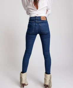 Denim Jeans|ONE TEASPOON Manhattan Blue Super High Waist Freebrids 11
