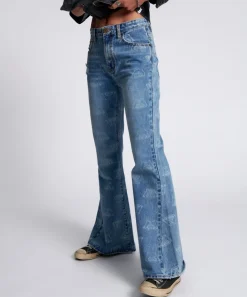 Denim Jeans|ONE TEASPOON Medusa Marines Low Waist Extreme Flare Jeans