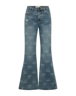 Denim Jeans|ONE TEASPOON Medusa Marines Low Waist Extreme Flare Jeans