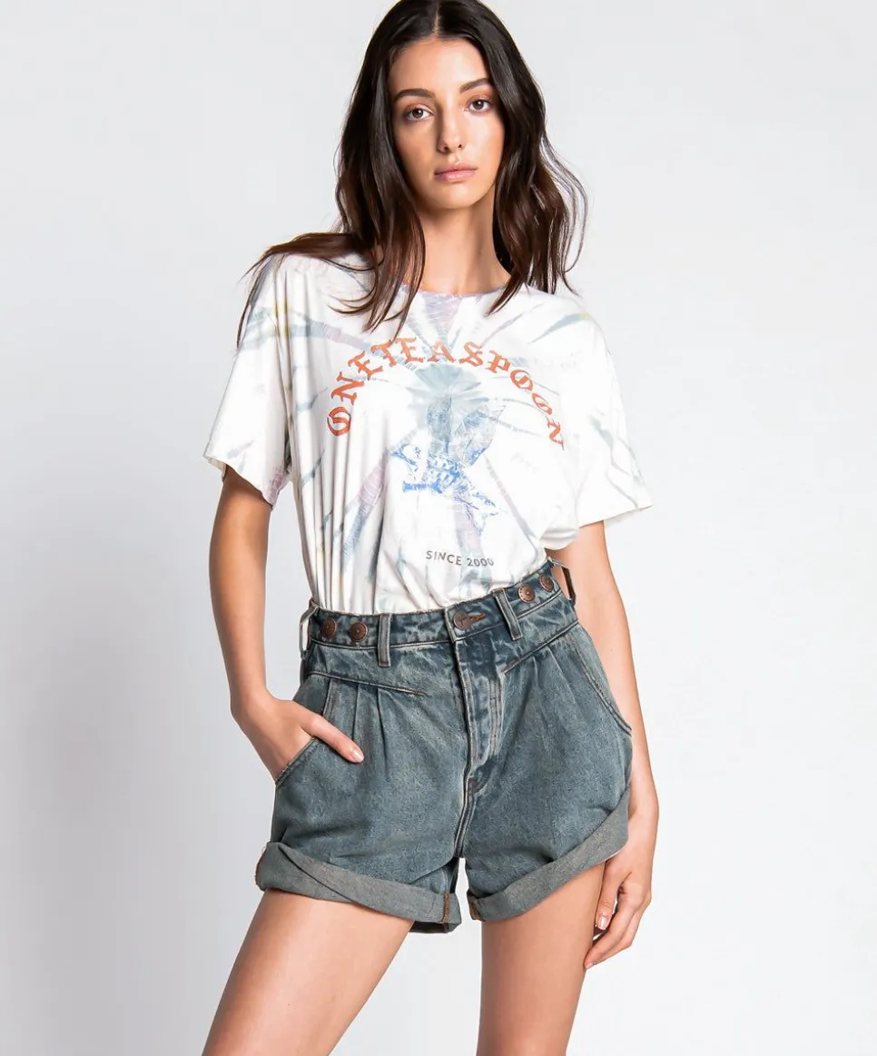 Denim Shorts|ONE TEASPOON Memphis Streetwalkers High Waist 80S Shorts