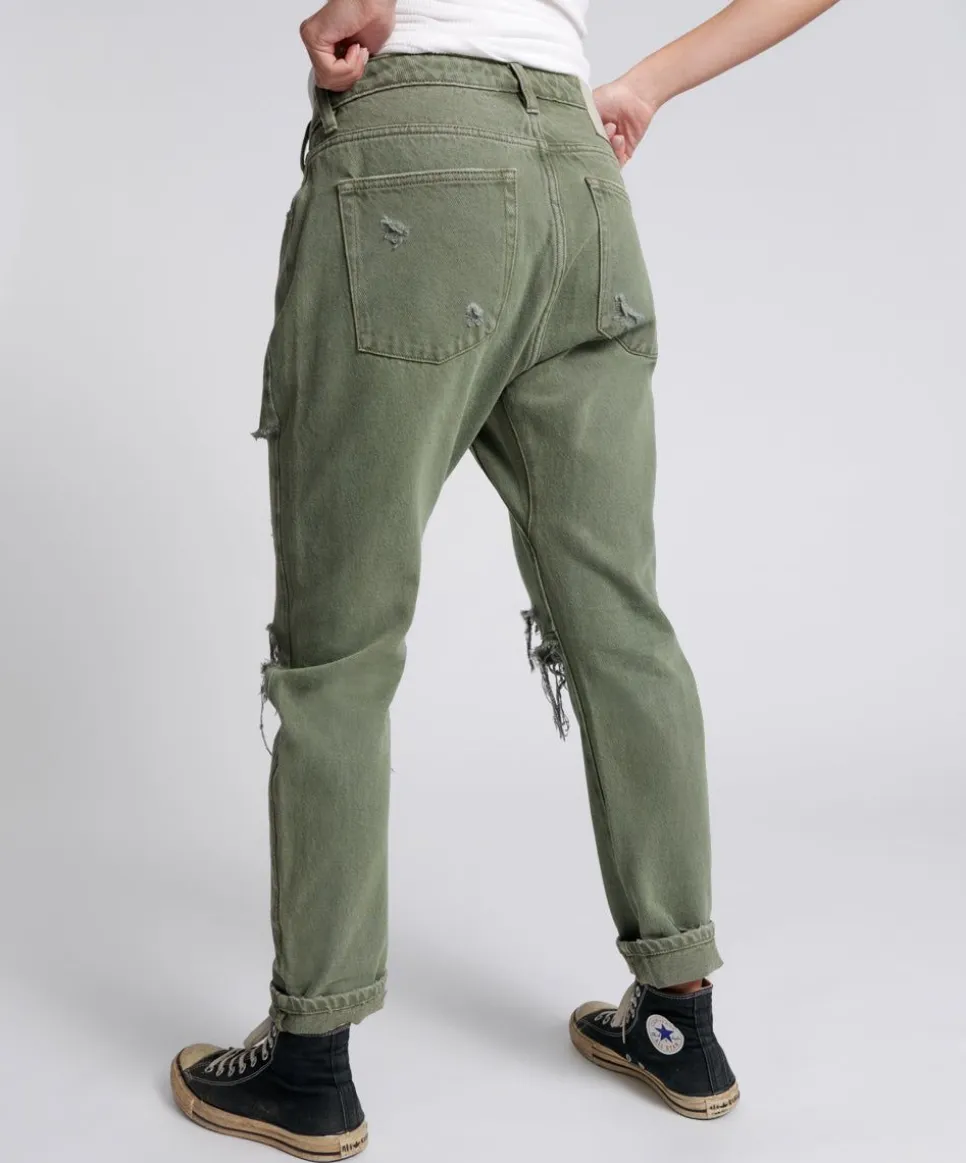 Denim Jeans|ONE TEASPOON Messed Up Saints Boyfriend Pants