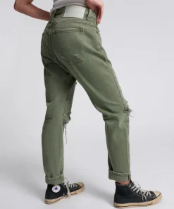 Denim Jeans|ONE TEASPOON Messed Up Saints Boyfriend Pants