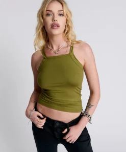 Tees & Tanks|ONE TEASPOON Miami Bamboo Logo Tank