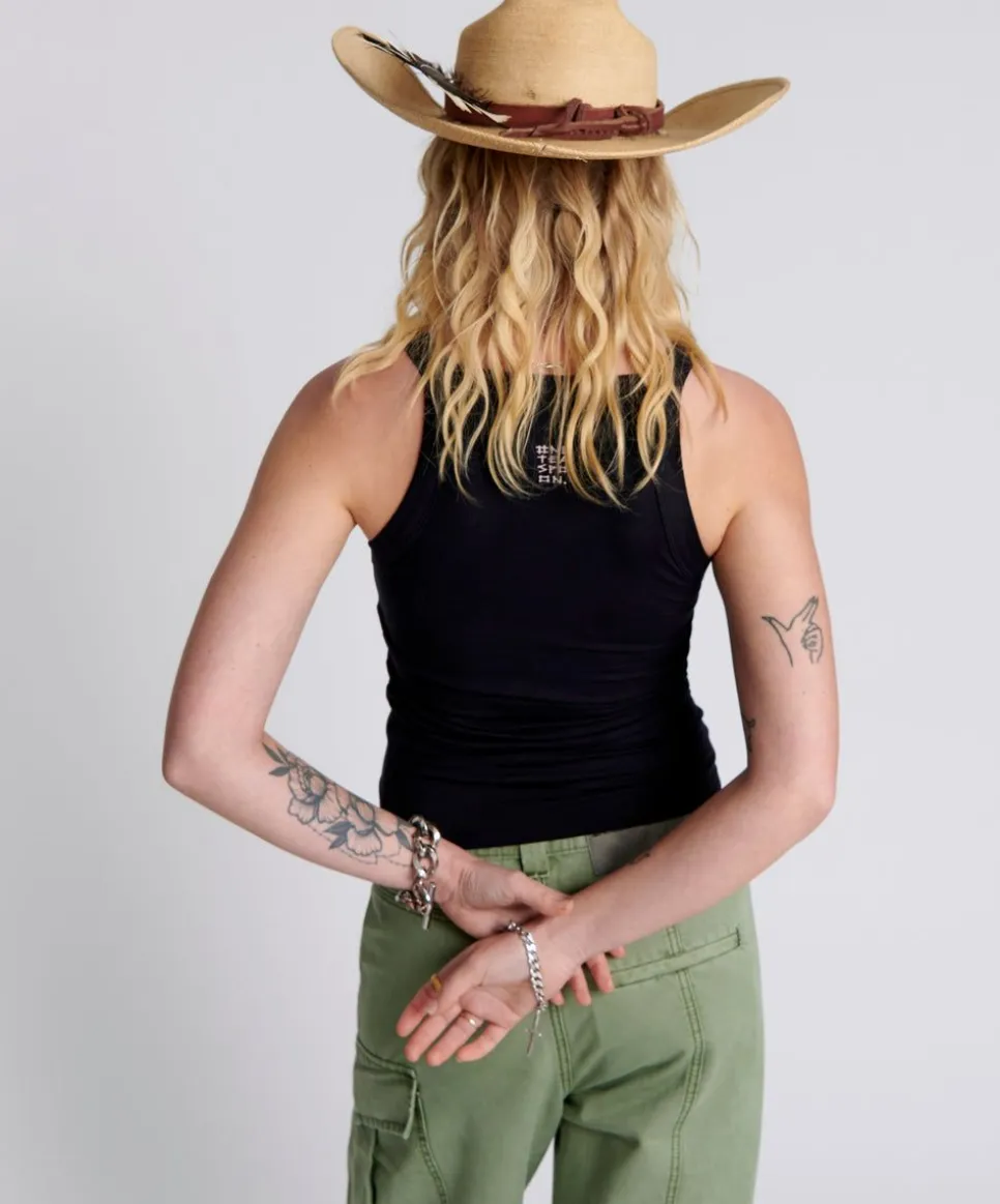 Tees & Tanks|ONE TEASPOON Miami Bamboo Logo Tank