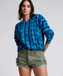 Denim Shorts|ONE TEASPOON Military Khaki Bandit Low Waist Shorts