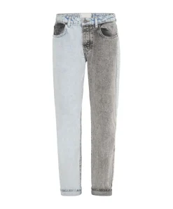 Denim Jeans|ONE TEASPOON Miss Matched Truckers Mid Rise Straight Leg Jeans