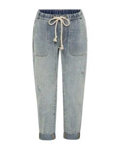 Denim Jeans|ONE TEASPOON Montana Shabbies Drawstring Boyfriend Jeans