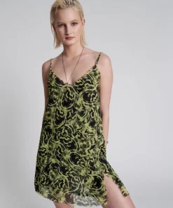 Mini Dresses|ONE TEASPOON Mysterious Snake Eye Slip Dress