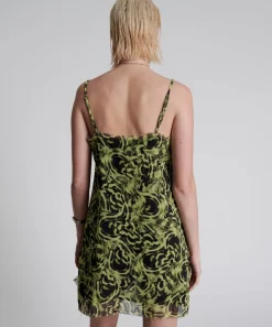 Mini Dresses|ONE TEASPOON Mysterious Snake Eye Slip Dress