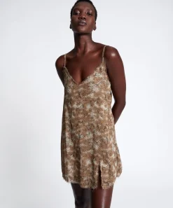 Mini Dresses|ONE TEASPOON Mysterious Snake Slip Dress