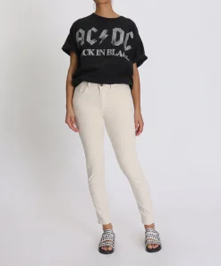 Denim Jeans|ONE TEASPOON Nashville Cream Freebirds Ii High Waist Skinny Jeans