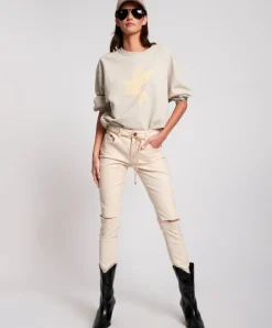 Denim Jeans|ONE TEASPOON Nashville Cream High Waist Freebirds Ii