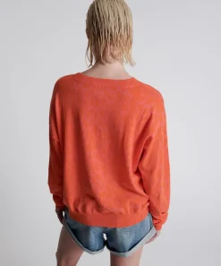 Knitwear|ONE TEASPOON Neon Leopard Knit Sweater