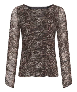 Tops|ONE TEASPOON Night Fever Mesh Longsleeve Top