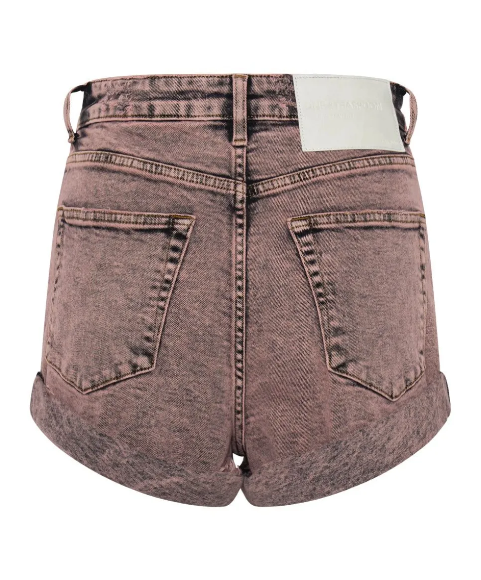 Denim Shorts|ONE TEASPOON Night Haze Bandits High Waist Denim Shorts