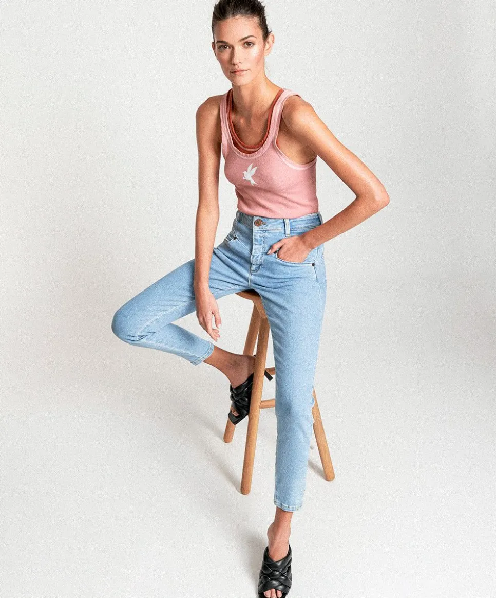 Denim Jeans|ONE TEASPOON Oahu Preachers High Waist Jeans