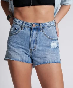 Denim Shorts|ONE TEASPOON Ocean Bonitas High Waist Denim Shorts
