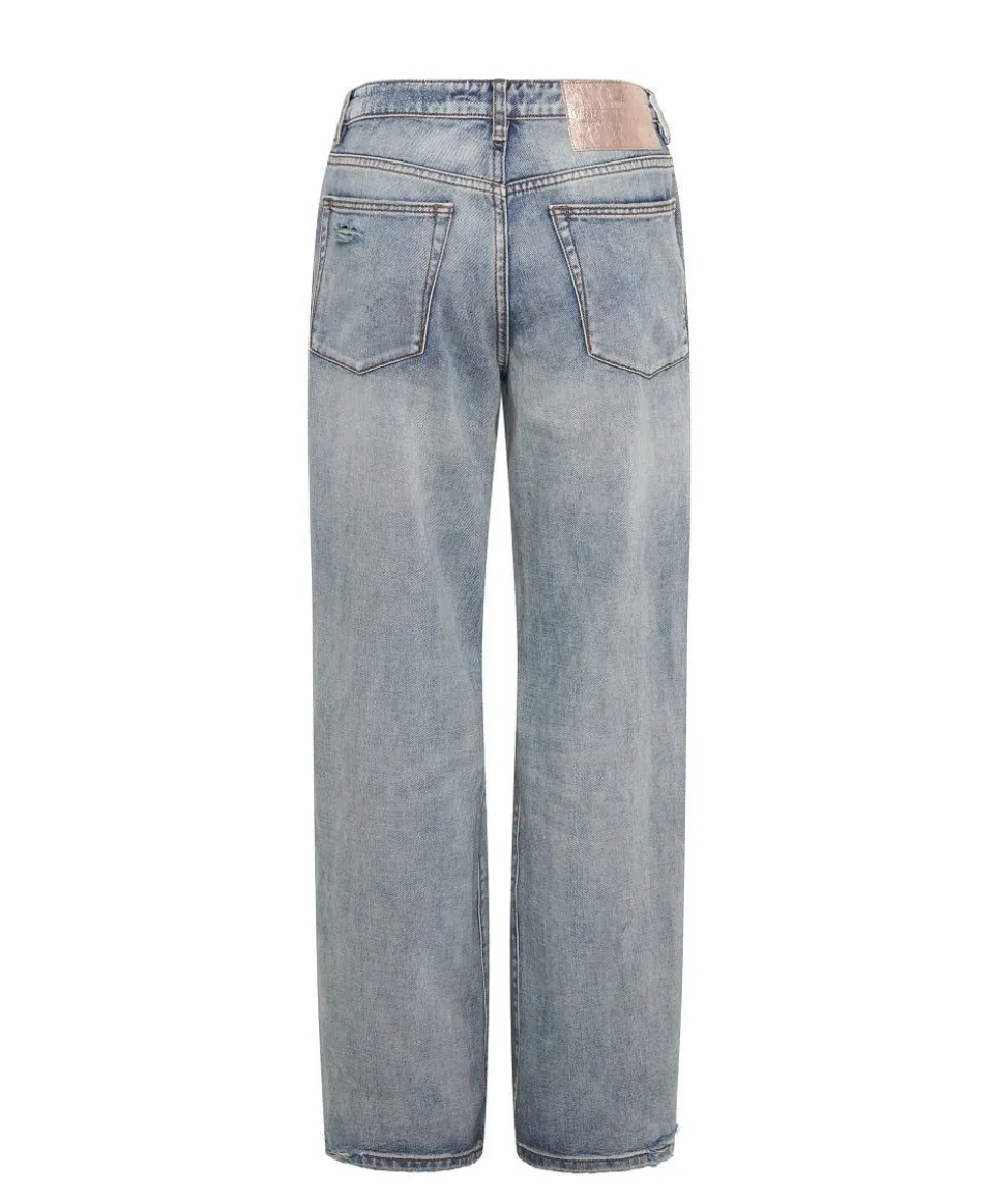 Denim Jeans|ONE TEASPOON Old Blue Jackson Mid Waist Wide Leg Jeans