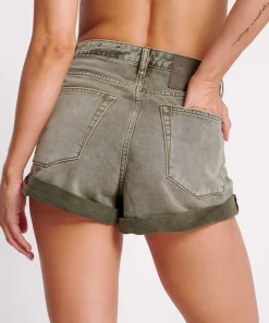 Denim Shorts|ONE TEASPOON Old Khaki Bandits High Waist Shorts